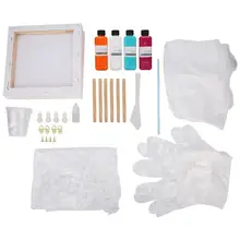 Acrylic Painting Fluid Set Watercolor Paint Tool DIY Material Children Art Supplies craft Painting Pigment Set Art Supplies