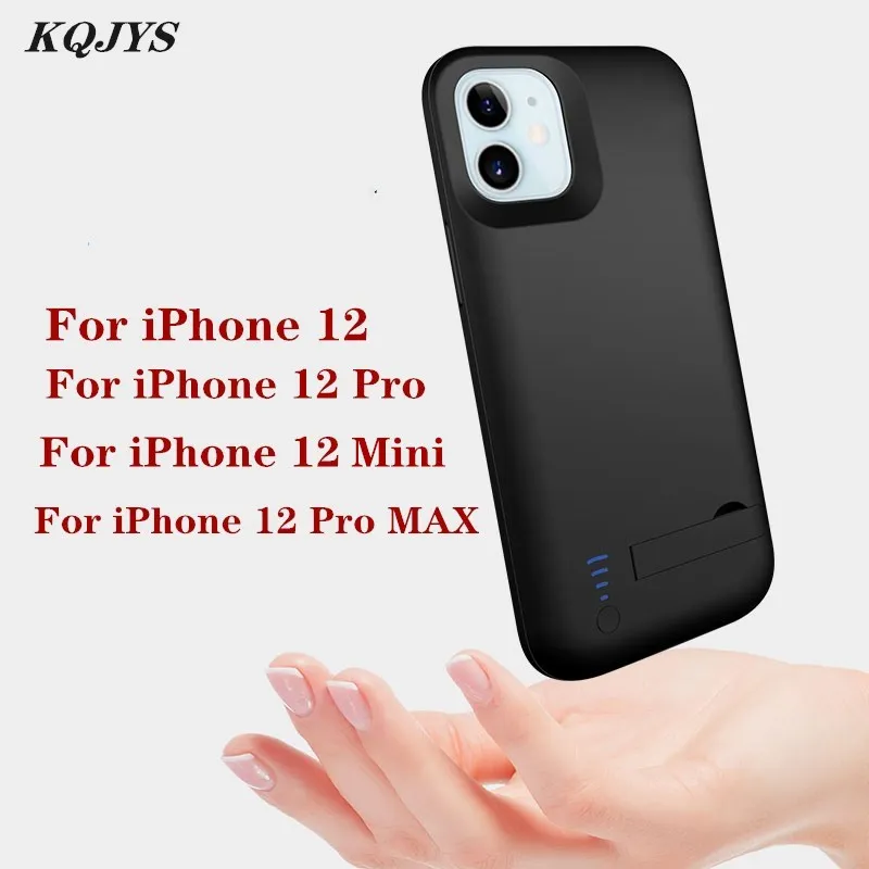 Чехол для iPhone 12 Pro Max портативный чехол аккумулятора зарядки Mini чехлы