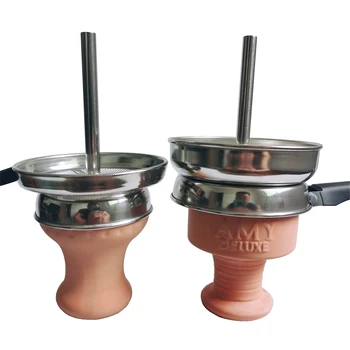 

2020 New Hookah Aluminum Alloy Ceramic Bowl Holder Charcoal Stove Shisha Charcoal Burner Hookah/chicha Accessories