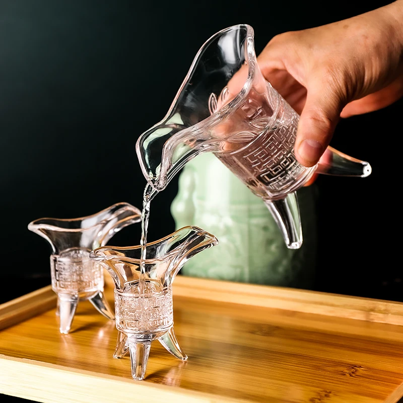 Generic Jue Ancient Antique Glass Emperor Cup ThreeLegged Cup Jumia Nigeria