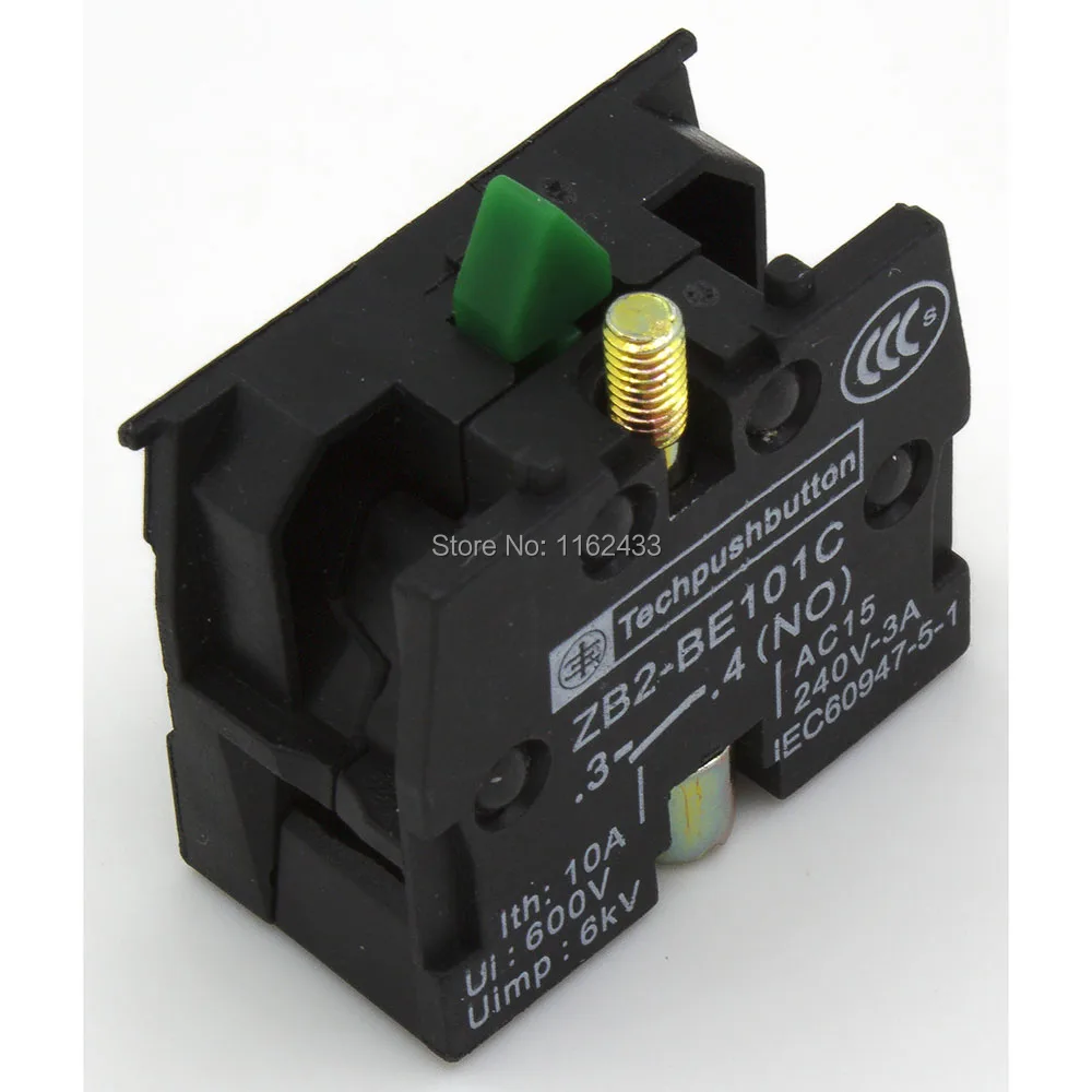 5pcs / Lot No Zb2-be101c Nc Zb2-be102c Contact Block For Zb2-b Series ...
