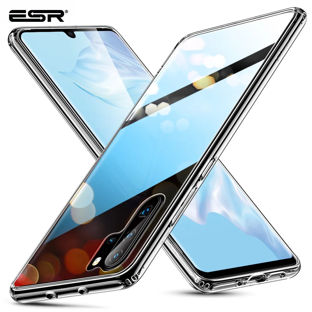Чехол из закаленного стекла ESR для Huawei P30 P40 P20 Pro Mate 30pro 4G задняя крышка с