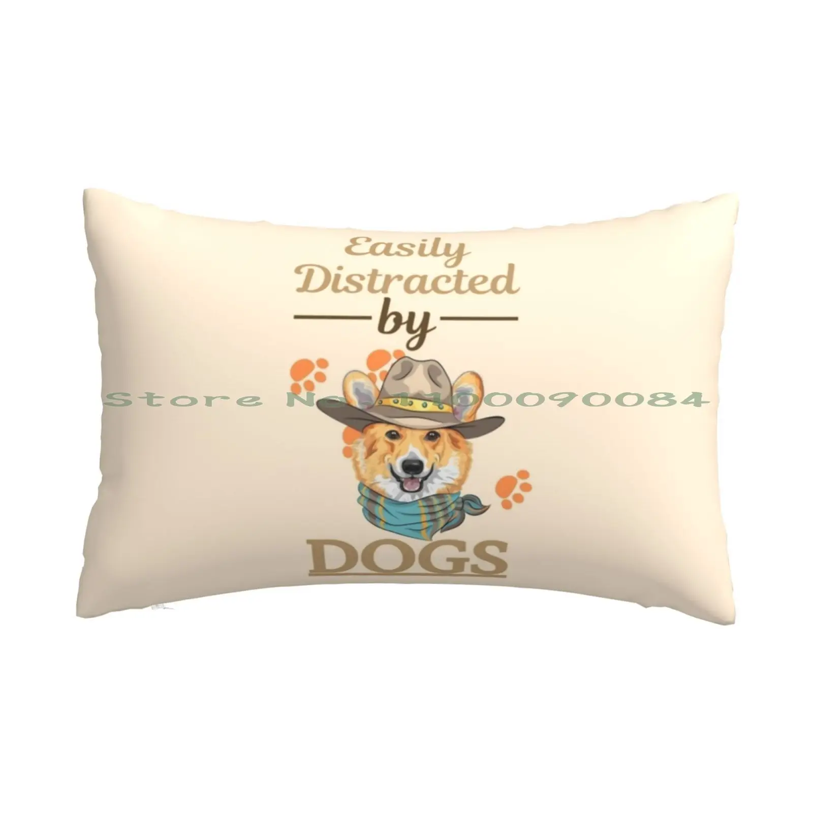 Facilmente Distrabile Dai Cani Welsh Corgi Federa 20X30 50*75 Divano Camera Da Letto Van Life Road Trip Westia Camping Trailer Nature