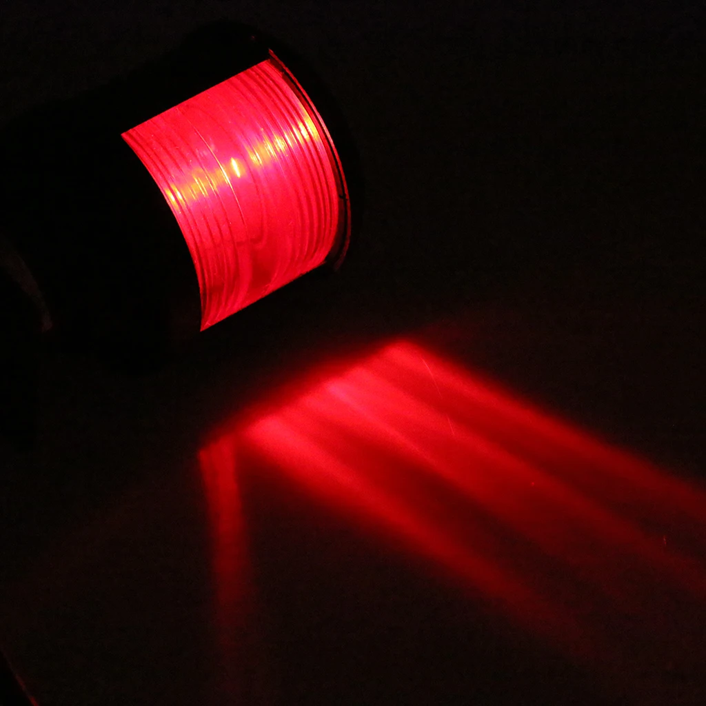 Red+Green 12V/24V LED Port Navigation Signal Light for Marine Boat ,Yacht