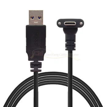 

USB Type C Cable 10ft 3M Oculus Quest Link Compatible VR Speed Data Transfer Fast Charge USB 3.2 Type-C Down Up Angled 1.2m 3m