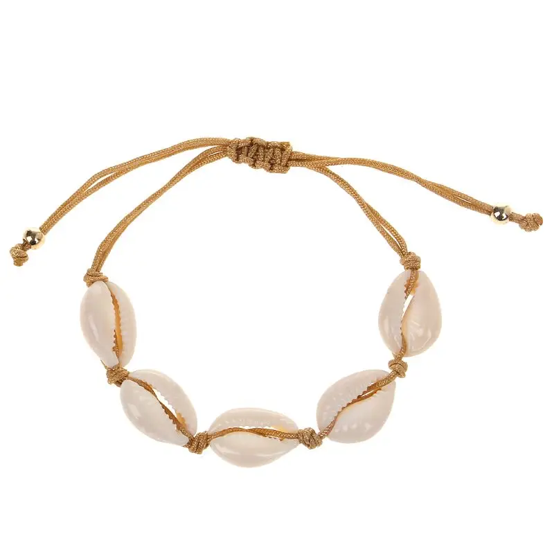 

Boho Natural Abalone Shell Friendship Bracelets Beach Seashell Women Jewelry U50C