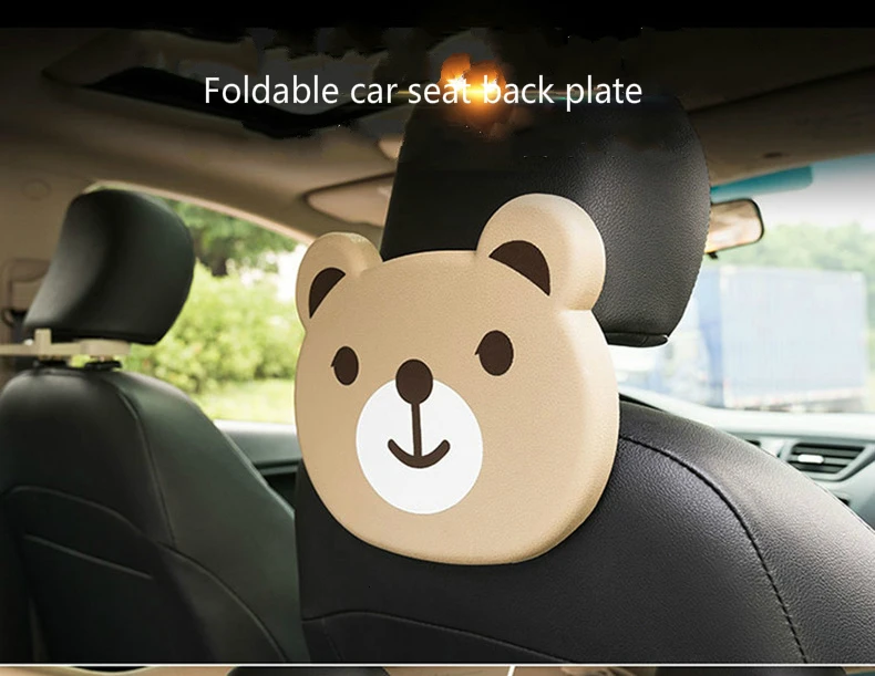 Baby Strollers medium Creative Multi-function Portable Car Seat Child Water Cup Holder Cartoon Folding Plate Rack Outdoor Travel Kids Car Accessories baby trend jogging stroller accessories