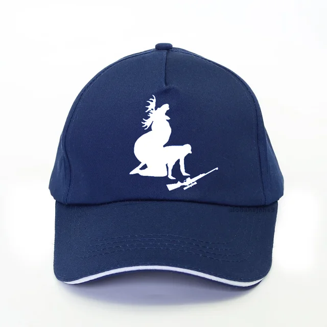 Moose Hunting Baseball Caps Funny Print 