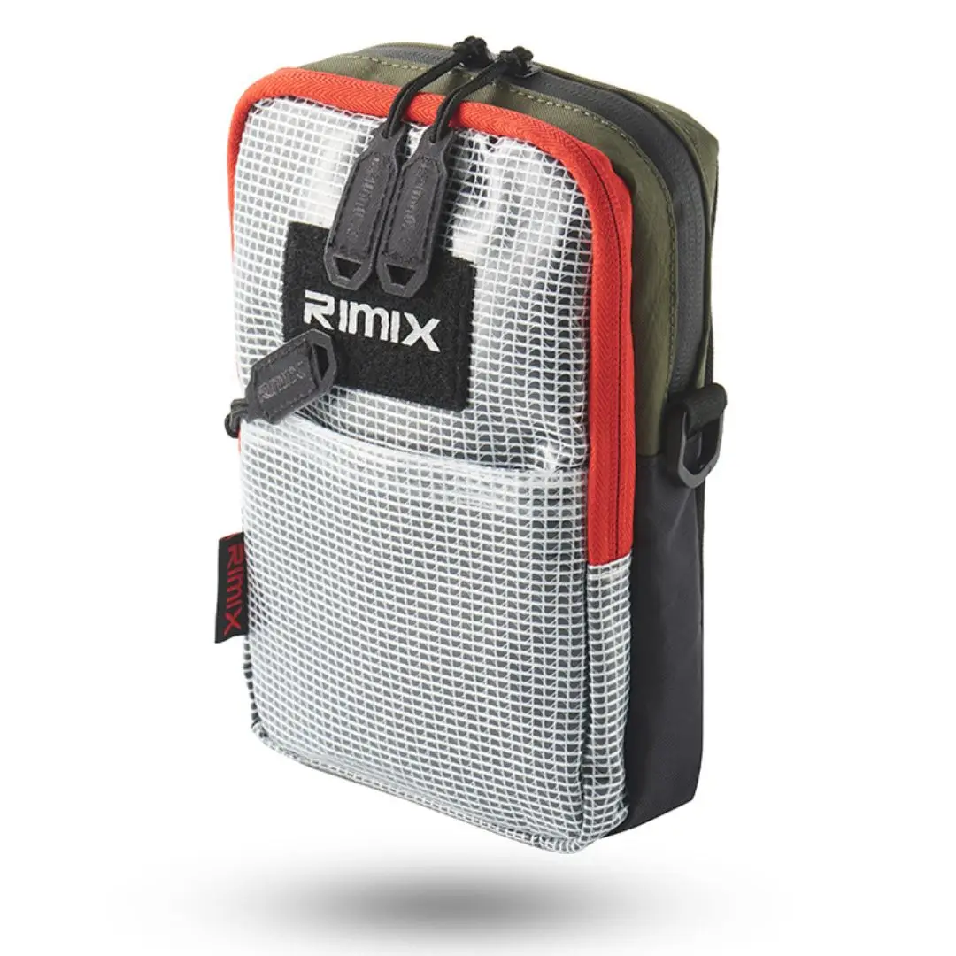 RIMIX XPAC 보관 가방, Molle 메신저 백, 방수 허리 가방, 동전 지갑, 야외 스포츠 하이킹 캠핑 패션 액세서리