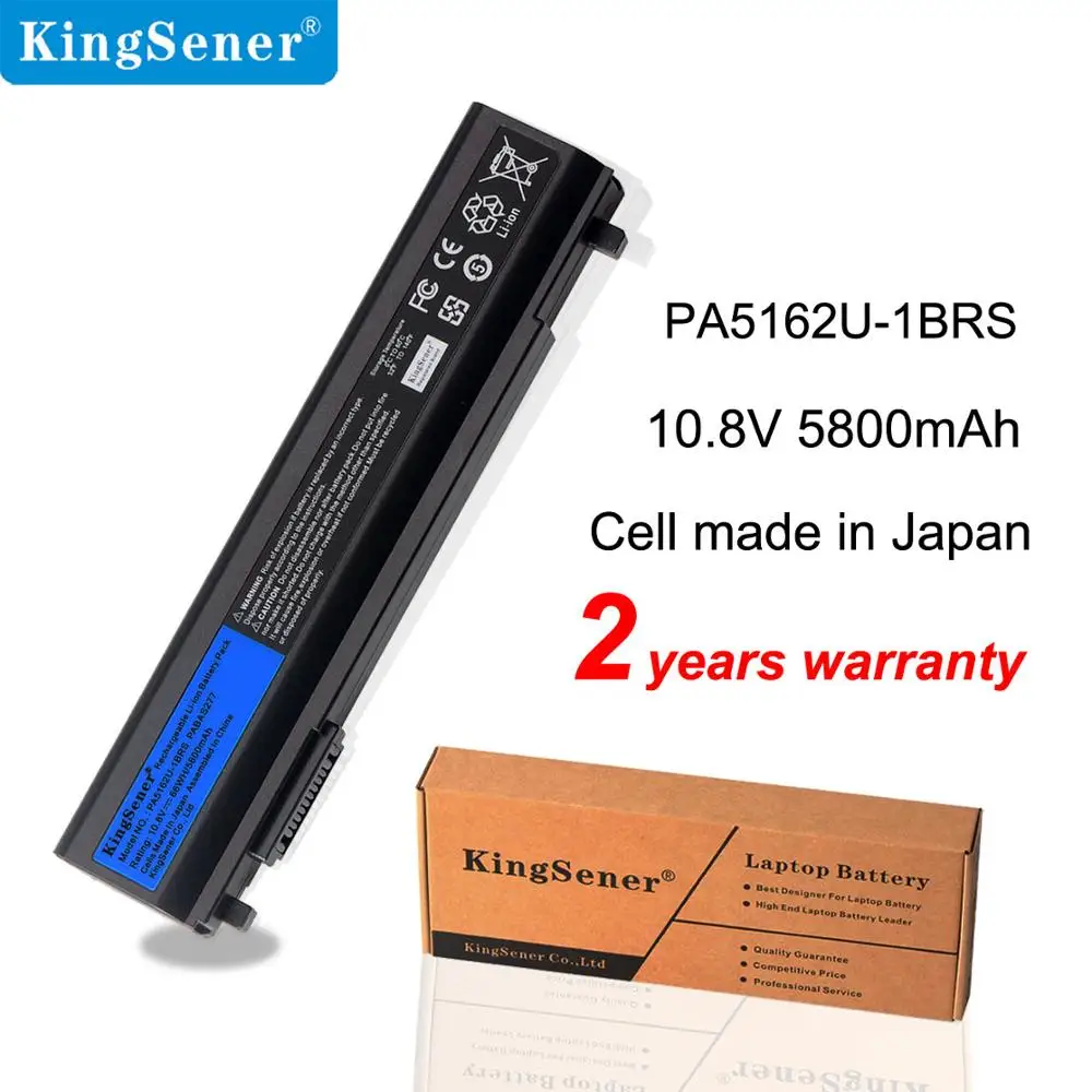 KingSener PA5162U Аккумулятор для ноутбука Toshiba Portege R30 R30-A PA5162U-1BRS PABAS277 10,8 В 5800 мач 66WH японские батареи