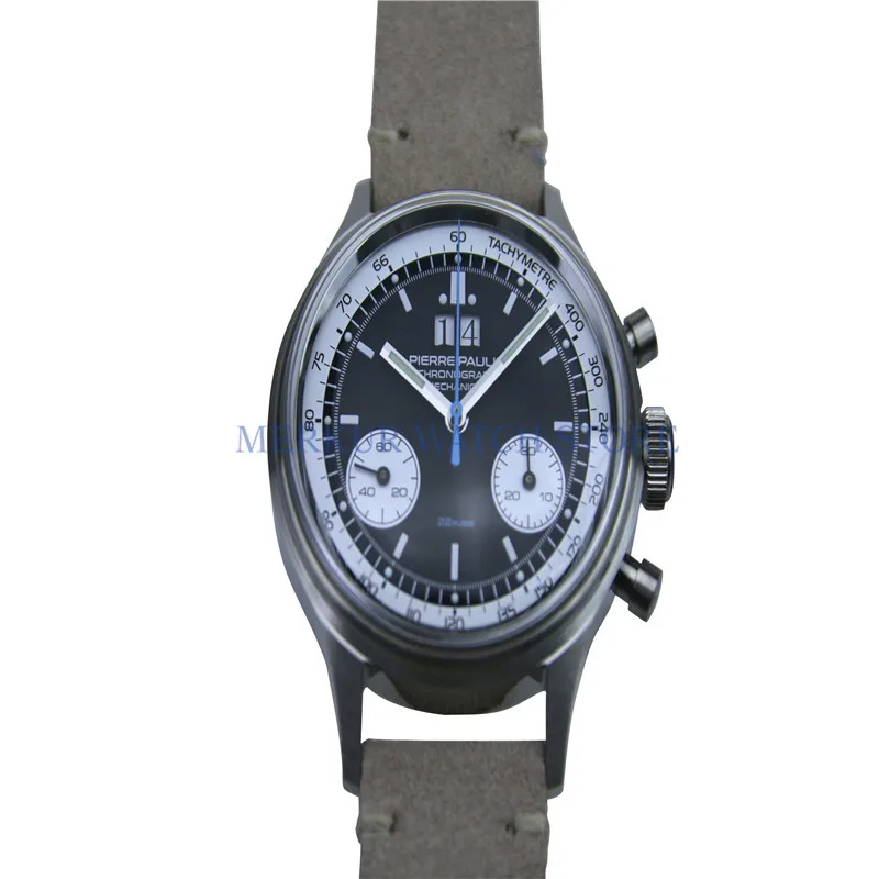 Механические Мужские часы авиаторы AD30 MERKUR PIERRE PAULIN TianJin1963 ST1901|Механические часы| |