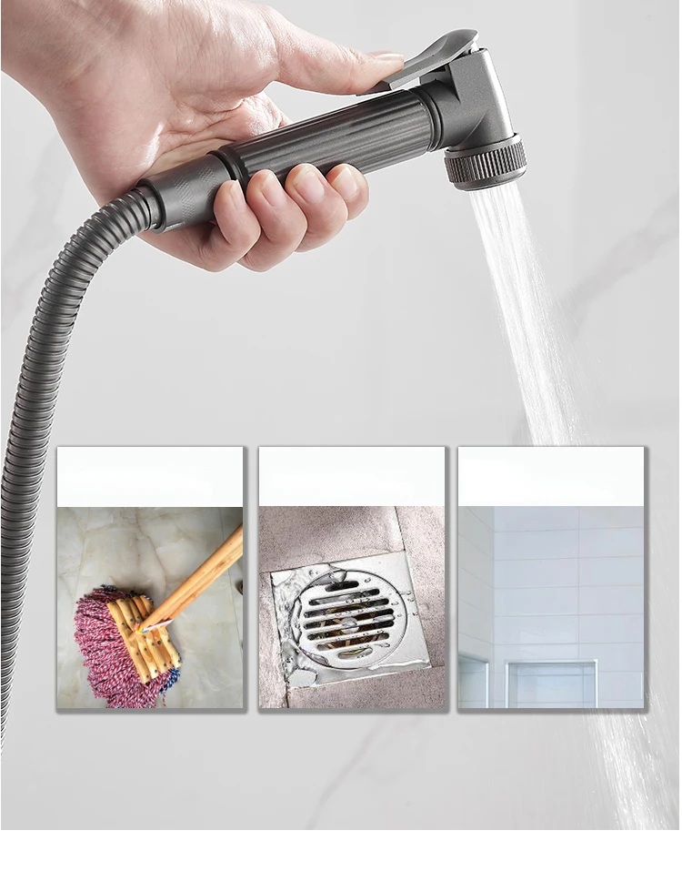 Shower Mixer Faucet Rainfall Shower Head Thermostatic Shower System