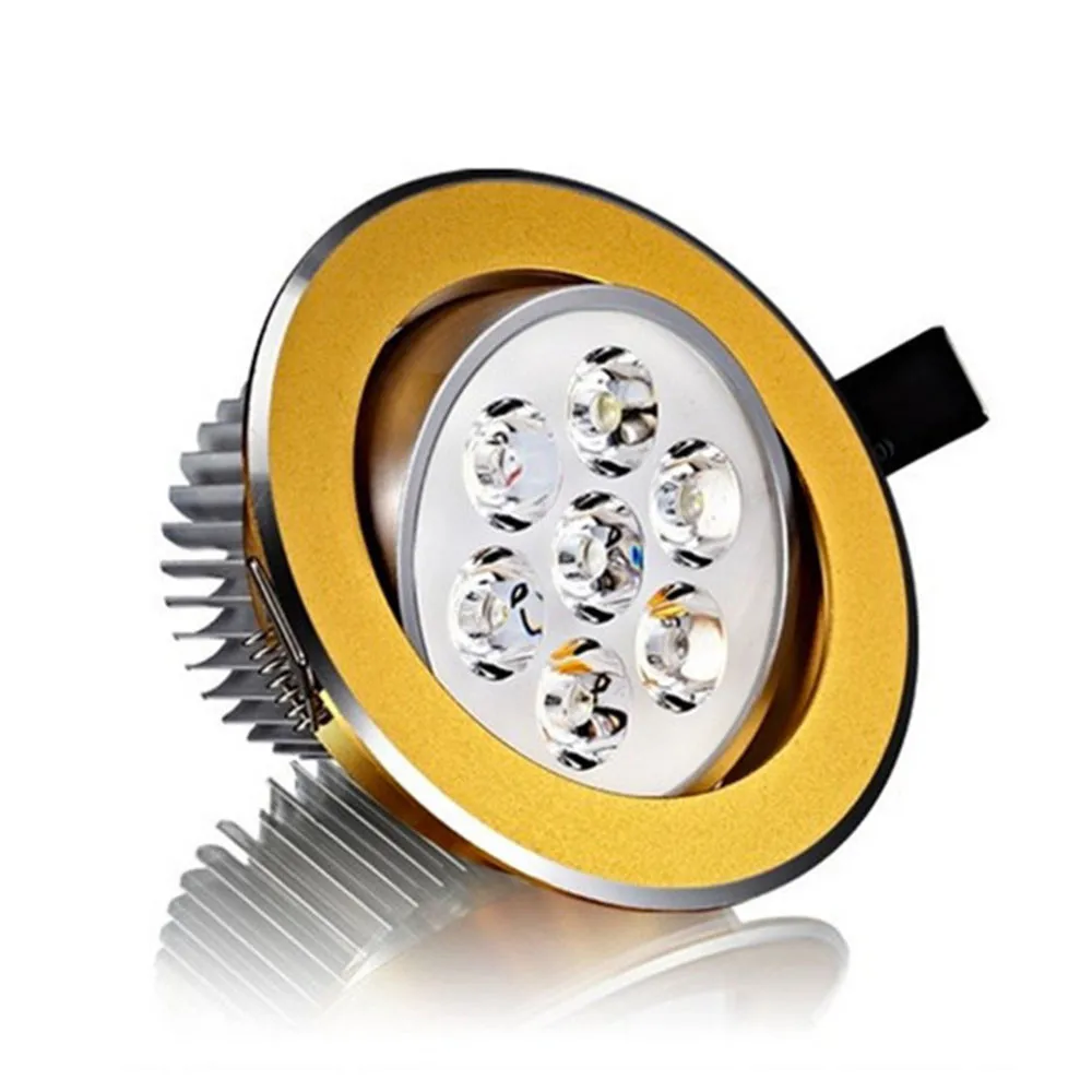 Led Downlight Dimmable 3W 4W 5W 7W Led Recessed Lights Angle Adjustable Spot Living Room Bedroom Clothes Store Ceiling Lamp