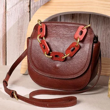 

Women's Designer Luxury Handbag 2020 New High quality Genuine Leather Women Handbags Shoulder Messenger Bag Messenger Bags Flap