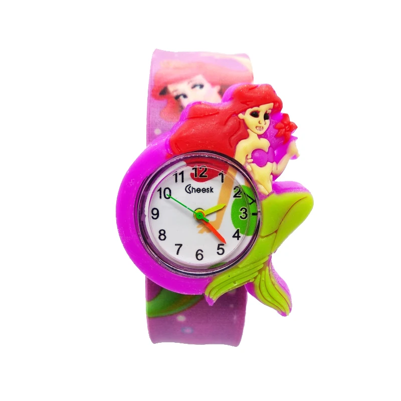 Manufacturers wholesale kids watches cartoon dinosaur team children watch with clasp circle animal baby toys boy 4