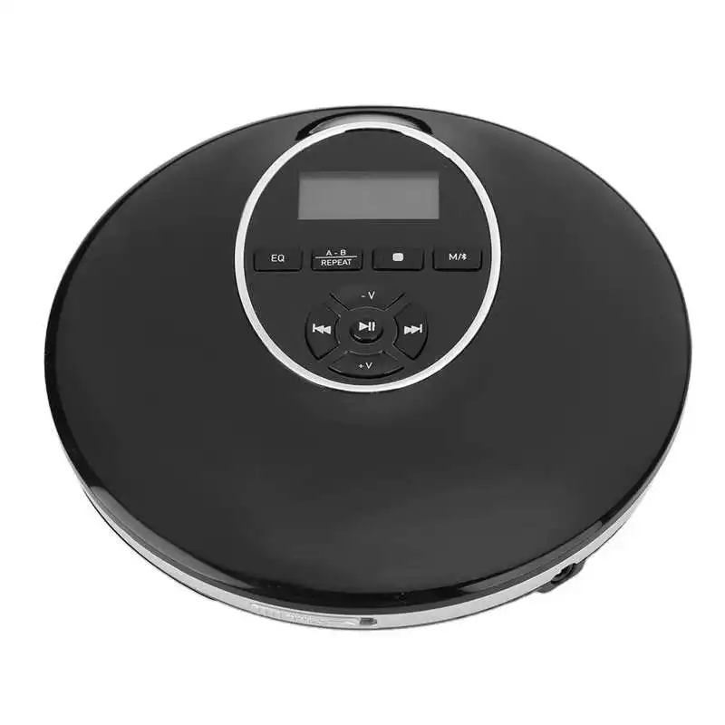 Portable Mini Bluetooth CD Player MP3 New Upgrated Personal Walkman Multiple Power Supply Charging for Baby Language Learning