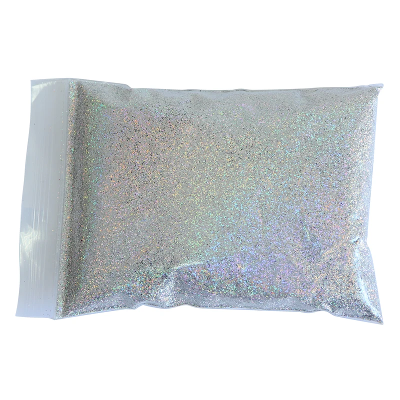 50g/bag Holographic Nail Powder Shimmer Glitter for Nail Art DIY Decorations Silver Gold UV Gel Varnish Nail Tips Pigment Dust - Цвет: LS-1