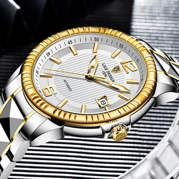 

2020 New Mechanical Wrist Watches LIGE Top Brand Luxury Fashion Business Automatic Mechanical Watch Men High-end Authentic Clock