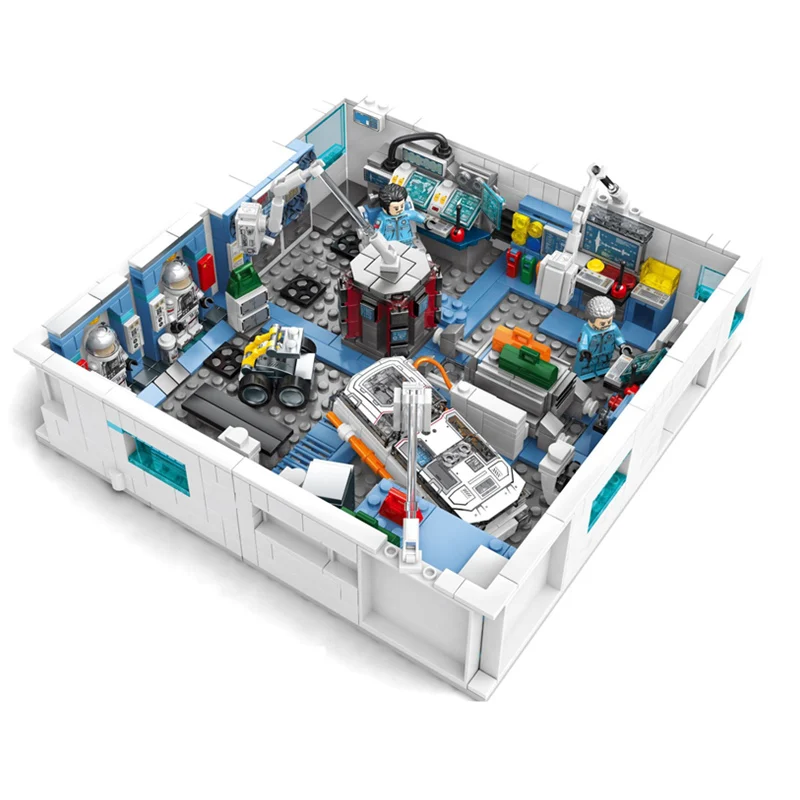 

The Wandering Earth Air Space Station Building Blocks Model Sets Bricks Classic IDEAS Star War Marvel Movie For Children Toys