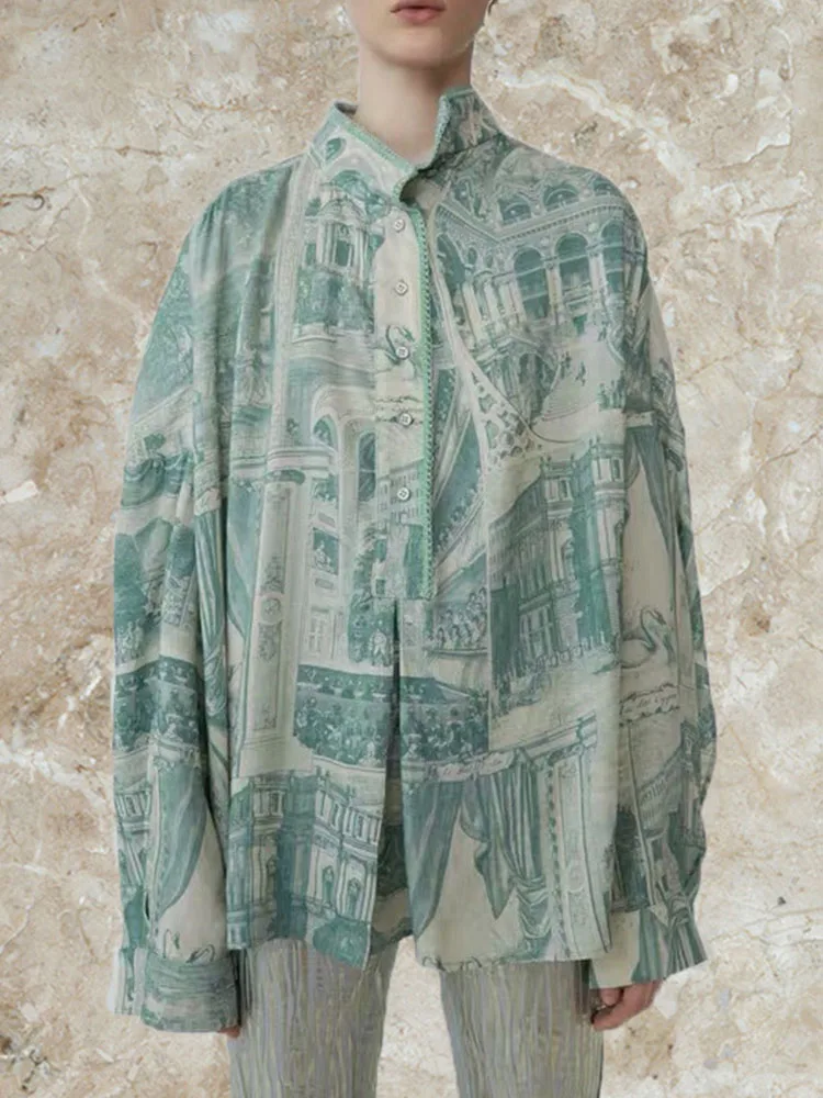Big brand heavy craft Retro linen 3D printing