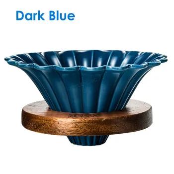 

Coffee Dripper,Ceramic Coffeemaker Pour Over Coffee Dripper Cone Set Coffee Maker Ceramic Coffee Dripper