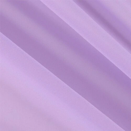 lilac Новая мода 58 дюймов полиэстер шифон ткань сплошной цвет черный бордовый ткань для свадебного платья 50 цветов s - Цвет: lilac