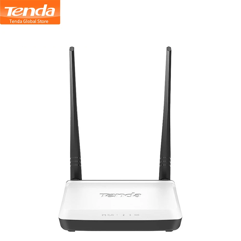 Smart Wireless Router with 4X5dbi High Gain External Antenna 2.4Ghz Band Signal Extender 300M Wireless Router Through Wall King Suitable for Small Houses and Offices 