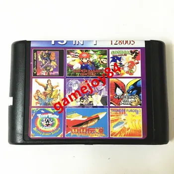 

New Arrival 13 In 1 NTSC Game Card No Repeat for Sega Genesis