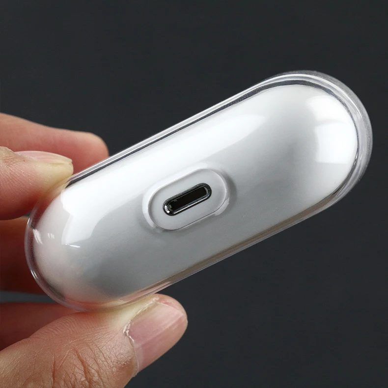 Чехол KISS, защитный чехол s для Apple AirPods Pro, жесткий прозрачный чехол из поликарбоната для Apple AirPods Pro 3, чехол для зарядки, аксессуары