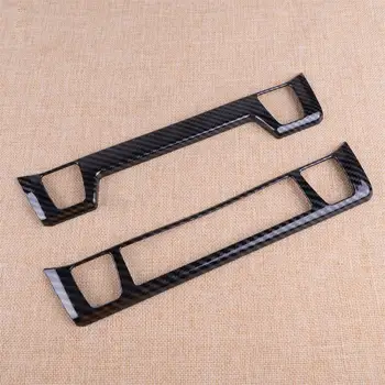 

Car ABS Carbon Fiber Style Front Seat Heating Switch Button Panel Cover Trim Frame Fit for Toyota RAV4 2019 2020