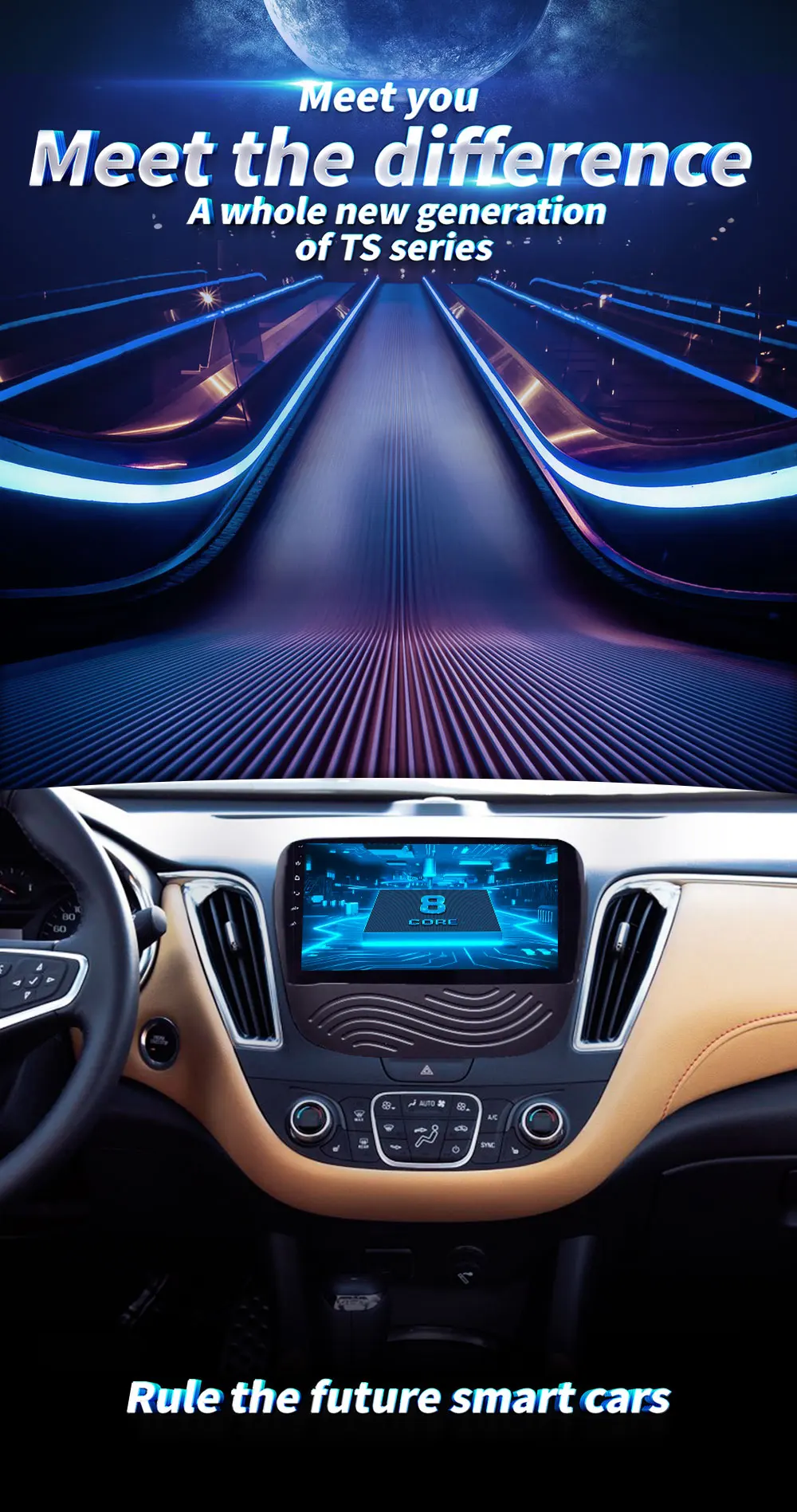 Android 9,0 4G Lte Автомобильный мультимедийный навигатор gps DVD плеер для Chevrolet Malibu XL лет ips экран радио