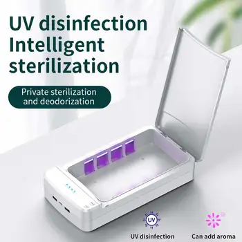 

UV Light Sterilizer Smart Mask Sterilizer USB Ultraviolet Disinfection Light Lamp Multifunctional Mobile Phone USB Power Bank