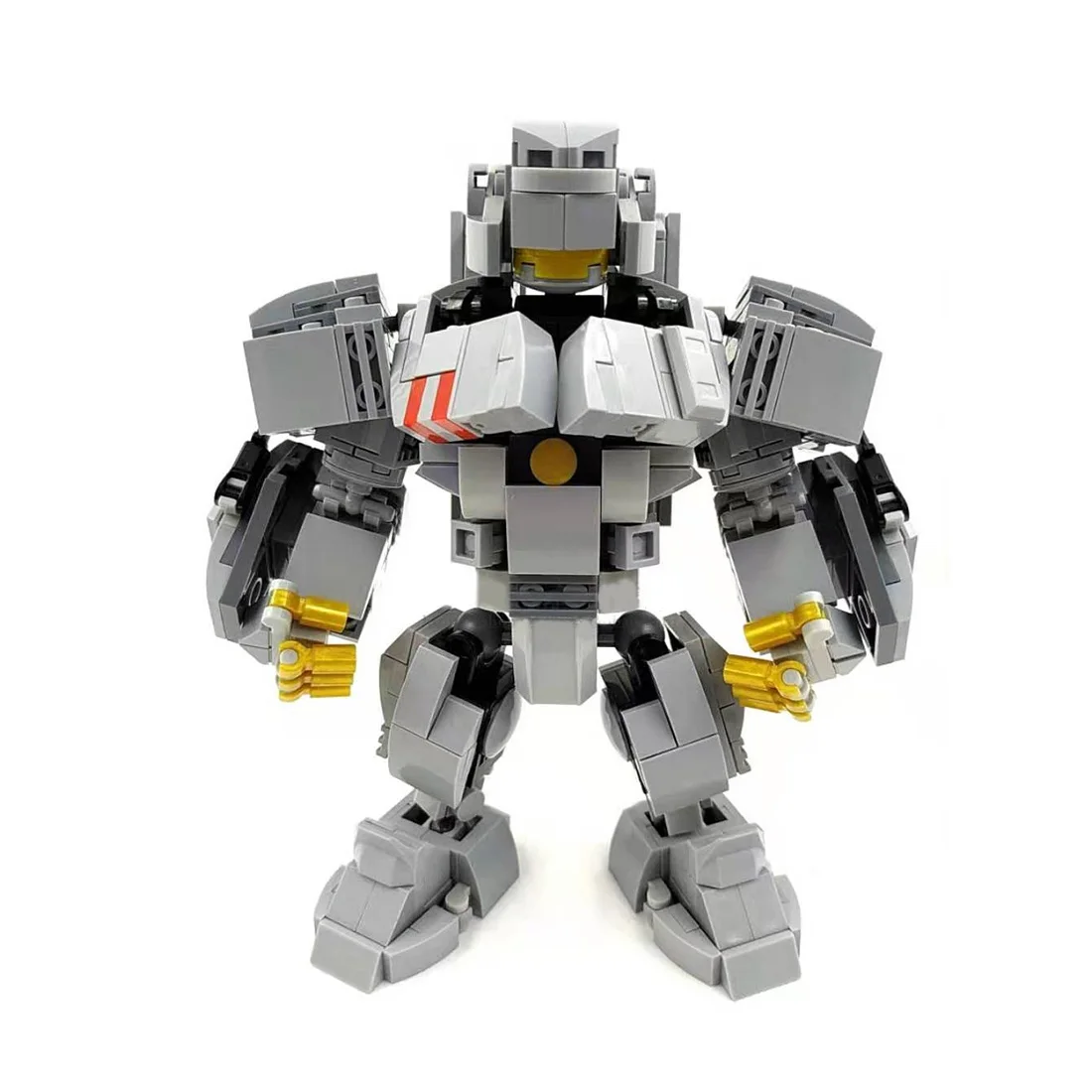 

481Pcs MOC Mini Mecha Warfare Mecha Model Small Particle DIY Building Blocks Educational Toy - Raider Mecha