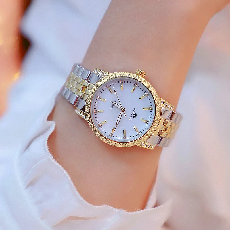 

Best-Seller Watches Dropshipping New 2019 Hot Selling Cost Glitter Watch Bling Hodinky Golden Woman Arabic Number Watch