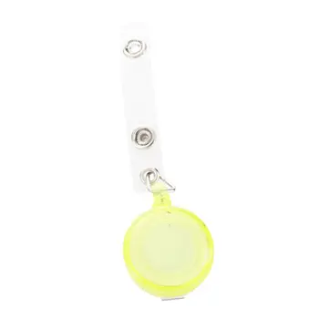 

6 X YO YO Retractable Ski Pass ID Card Badge Holder Key Chain Reels With Clip