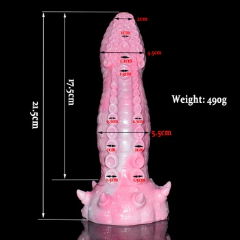 Realistic sexy toys animal dildo for men women masturbators penis With Suction Cup Big anal plug sex toys for women Sex shop 6