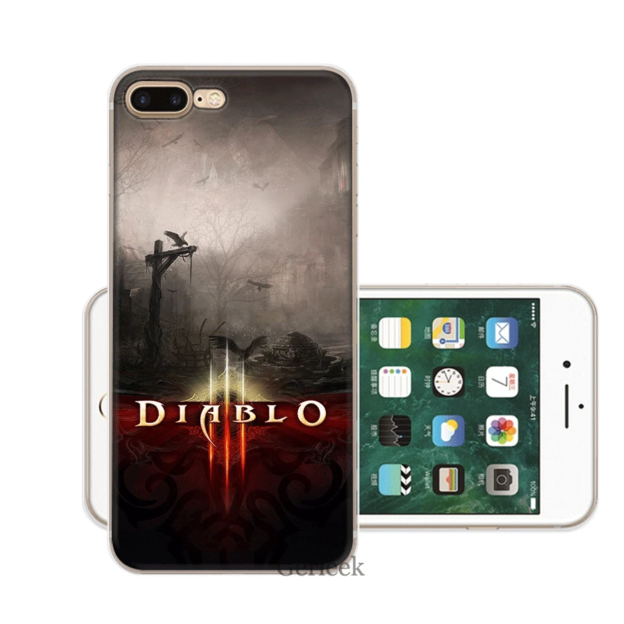 11 Чехол для телефона iPhone XR X XS Max iPhone 7 8 6 6S Plus 5 5S SE чехол TPT Diablo Shell - Цвет: 11