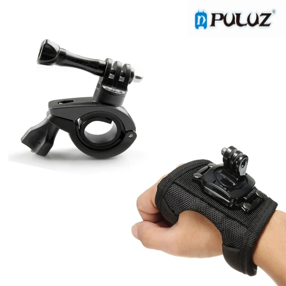 

Action Camera Accessories for Go Pro GoPro Hero 3+ 6 5 4 Wrist Band Belt Strap Arm Mount Bike Bicycle Motorcycle Bracket Stand