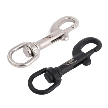 

Double Hooks 90/100/115mm 316 Stainless Steel Bolt Snap Hooks Clip Diving singel Hooks 75/90/100mm BCD Accessories Tools