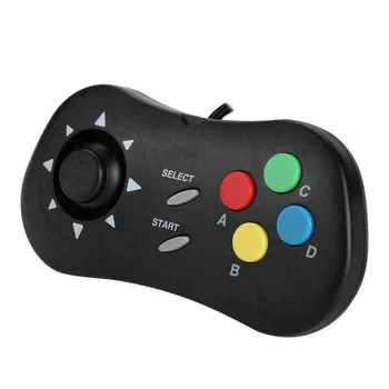 

Gift Type C Game Wired Controller Mini Gamepad Joystick Grip Accessories Console Auxiliary Portable Office For SNK NeoGeo