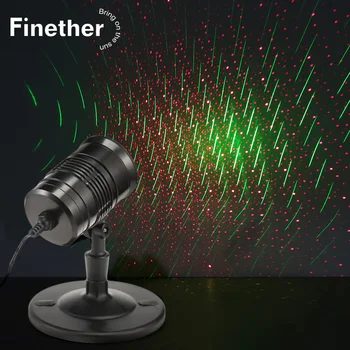 

Waterproof Red Green Moving Twinkle Laser Light Remote Control for Garden Lawn For Xmas Outdoor DJ Disco Lights Decoration