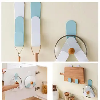 

Free-punch pot cover rack cutting board storage rack wall-mounted kitchen storage supplies rack to put pot cover rack