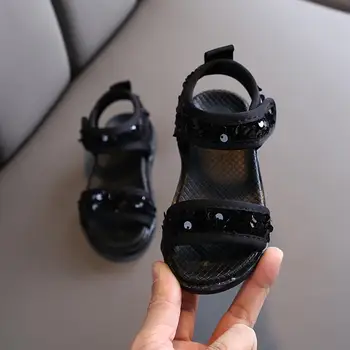 

Korean Summer Children Shoes Girls Sandals Sequins Sandals Fashion Baby Toddler Girls Shoes Dance Princess Kids Shoes