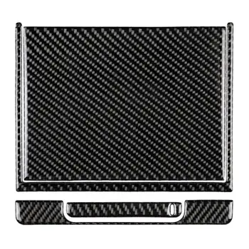 

VODOOL 4Pcs/Set Carbon Fiber Auto Car Center Console Storage Box Bin Trim Sticker Decals For Toyota Camry 2018 2019 Car Styling