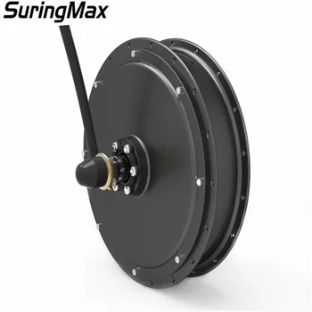 

72V 3000W 100KM/H Speed Motor, 135mm Dropout Gearless Hub Motor For Electric Bike 20-29''
