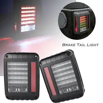 

Car Rear Tail Light LED Brake Reverse Turn Signals Lights For Jeep Wrangler JK 2007-2009 2010 2011 2012 2013 2014 2015 2016 2017
