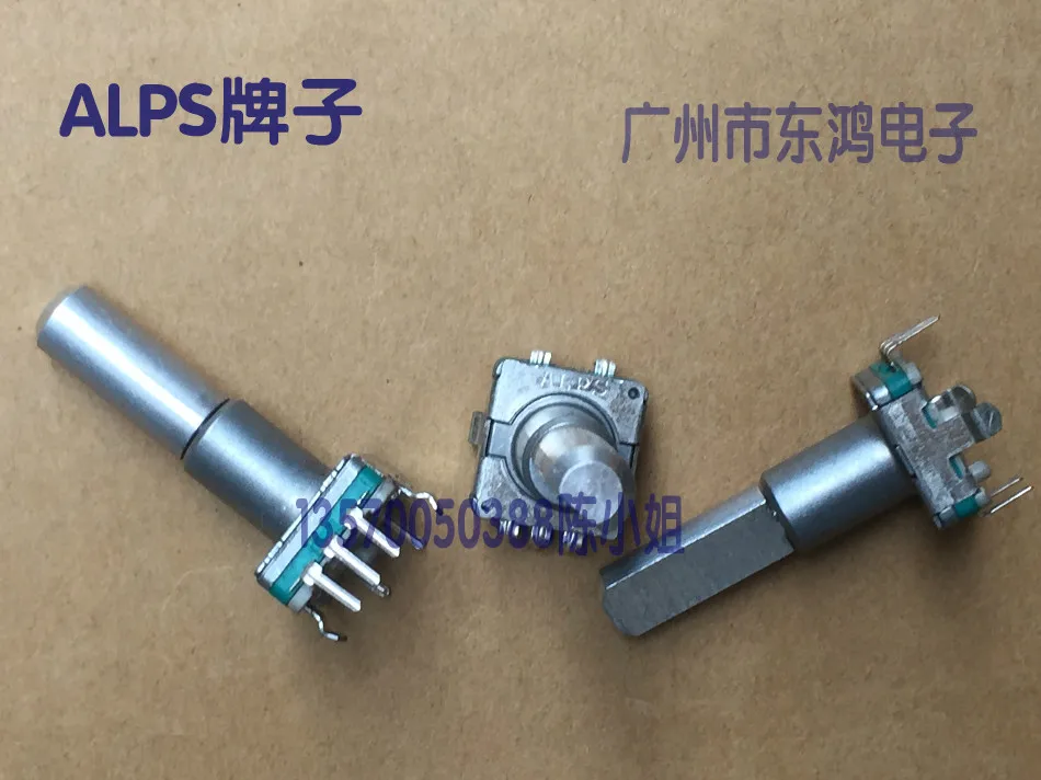 

2PCS/LOT ALPS Alps EC11 encoder without switch 30, location 15, pulse point axis length 25mm