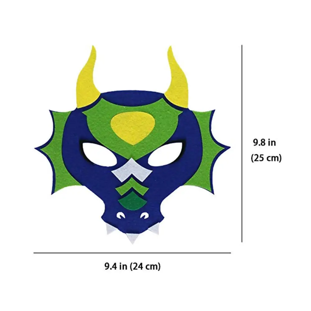 12 шт. динозавр маска на Хеллоуин реквизит маска инопланетянина мальчик девочка динозавр вечерние наряжаться в Костюм праздничные Вечерние наряды