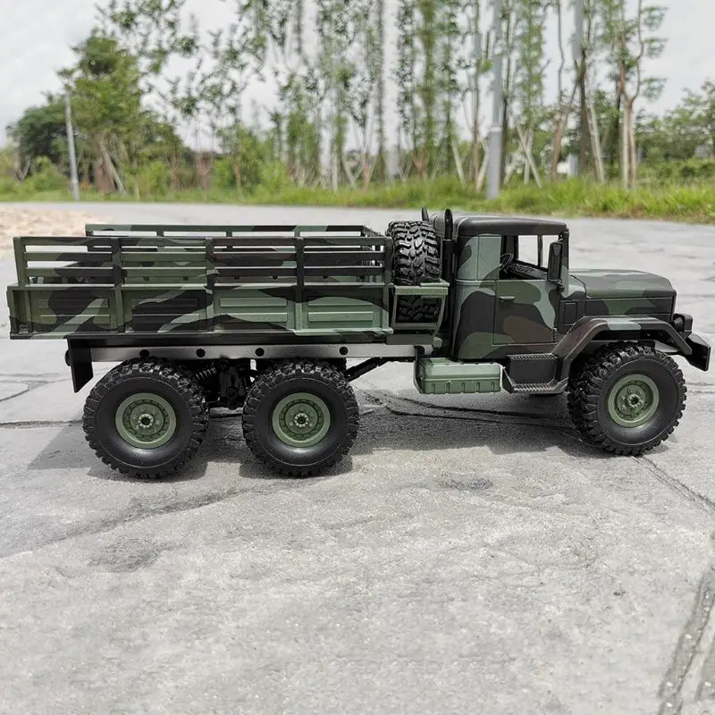 MN-77 2,4G 1:16 4WD внедорожные военные светодиодные фонари для грузовика RTR металлические c-образные балки четыре колеса 95AE