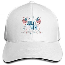 Бейсболка с плоским козырьком 4 июля, хип-хоп кепка s для мужчин и женщин